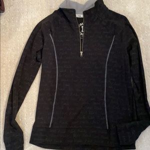Pink half zip